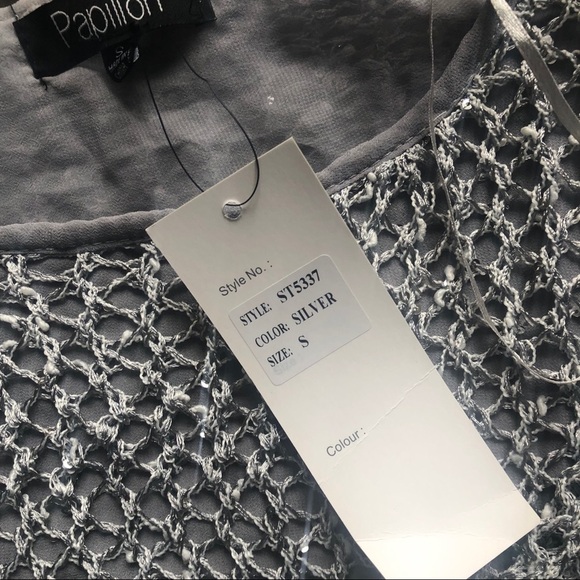 Papillon Top NWT - Picture 2 of 3